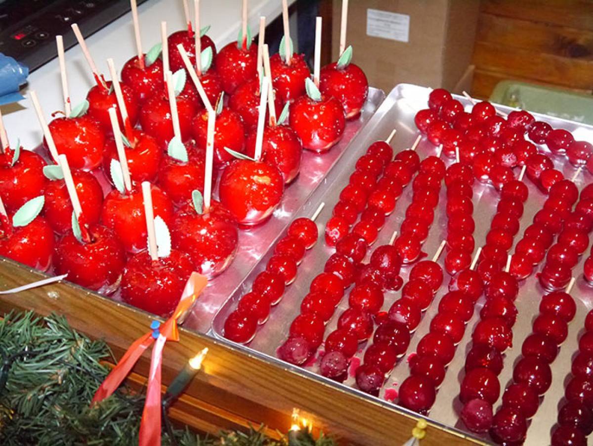 Weihnachtsmarkt Süßwarenstand mieten | für Weihnachtsfeier