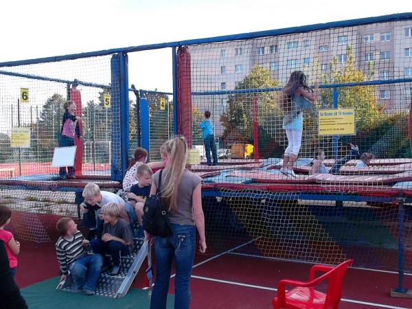 6er Trampolin Anlage mieten Berlin