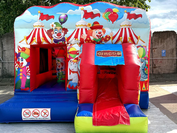 Hüpfburg mieten Clownswelt 2