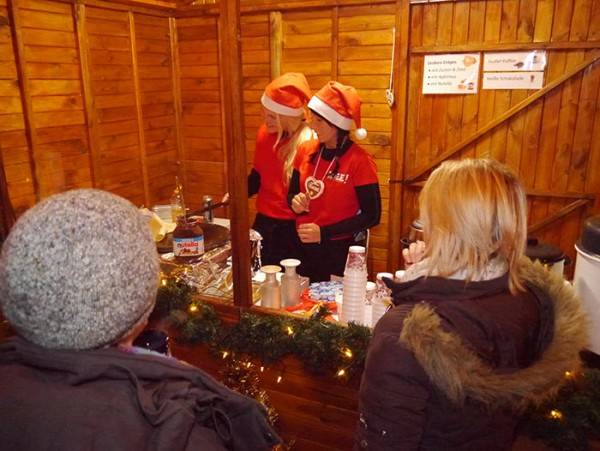 Weihnachts Crepesstand 