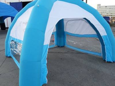 Event - Domezelt blau