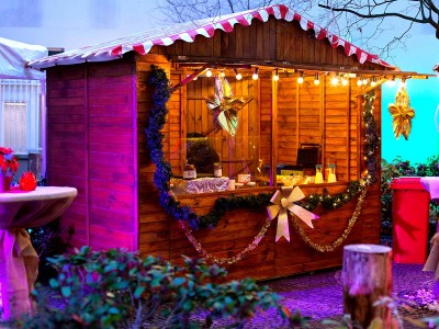 Weihnachtsmarkt - Hütte