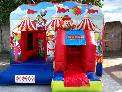 Hüpfburg mieten Clownswelt 2
