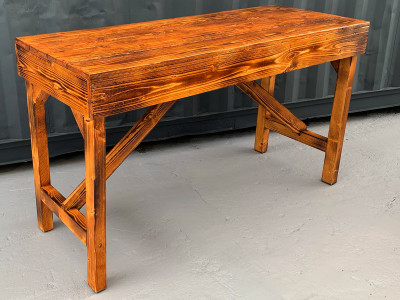 rustikaler Lang stehtisch