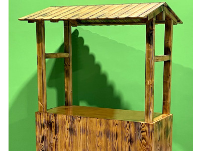 rustikalen Marktstand mieten