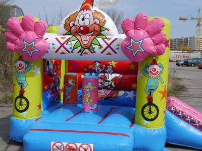 Hüpfburg Spaßclown mieten