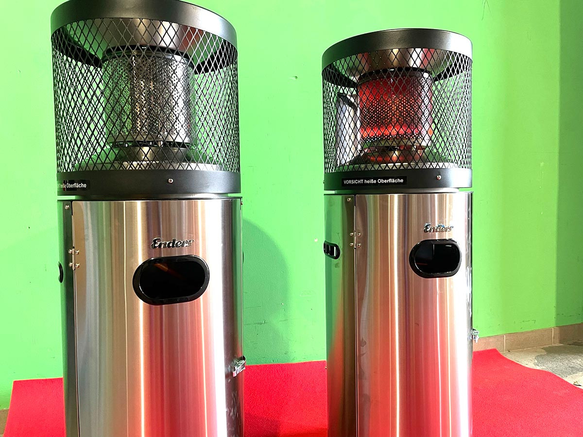 Gasheizer mieten | komplett inklusive Gas | Heizstrahler mieten