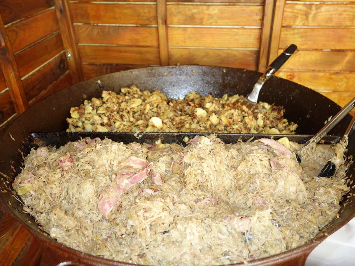 Kasslerpfanne mit Sauerkraut Catering Berlin