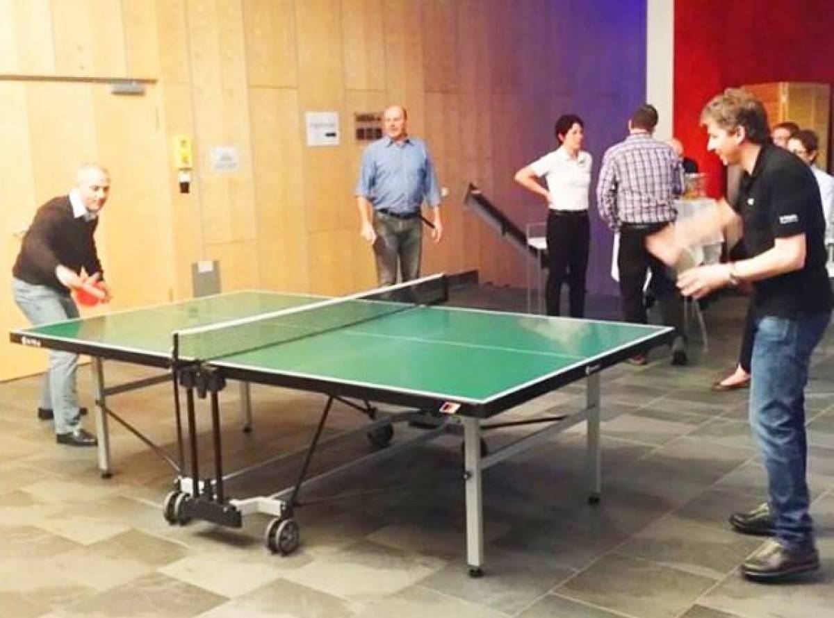 Tischtennisplatte mieten | inklusive Kellen | Tischtennis mieten