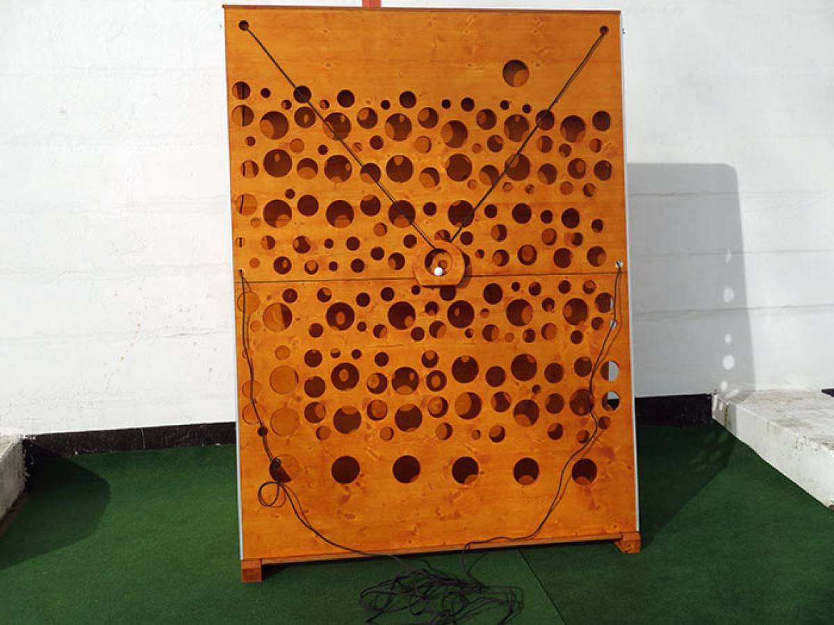 Nene Toys Sling Goal Holzspiel - Geschicklichkeitsspiel Für 2 Spieler Ab 4 Jahren